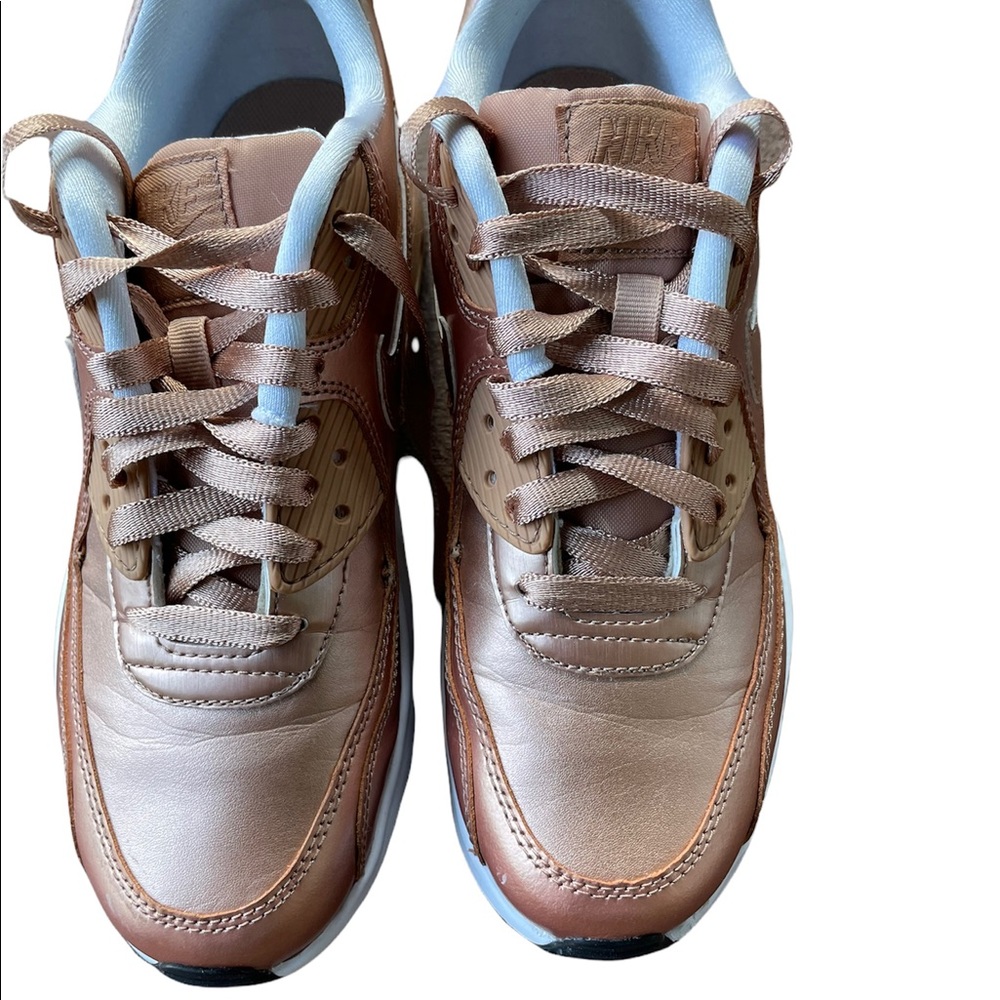 Nike Air Max 90 FB (GS) Trainers 705392 Sneakers Shoes Size 6.5 Boys, Women 8